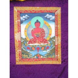 Thangka Bouddha Amitabha...