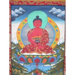 Thangka Bouddha Amitabha 80x49cm