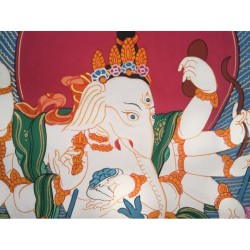 Thangka de Ganesh 83x49cm Tangka