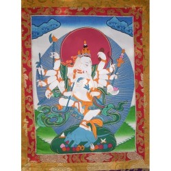 Thangka de Ganesh 83x49cm Tangka