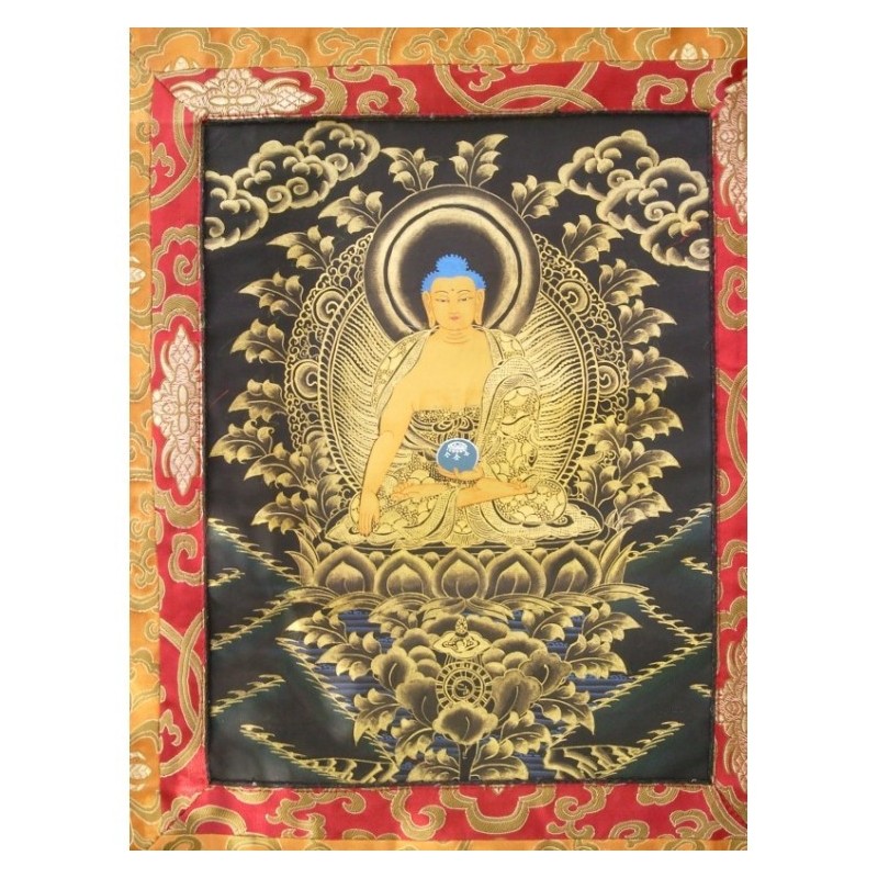 Thangka Bouddha Shakyamuni ( Sakyamuni ) Tangka 69x45cm