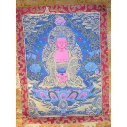 Thangka Bouddha Amithaba...