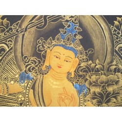 Thangka Bouddha Manjushri ( Manjushree) Tangka 72x46cm