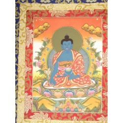 Thangka Bouddha medecine...