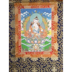 Thangka Bouddha Vajrasattva Tangka