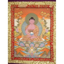 Thangka Bouddha Amithaba...