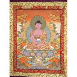 Thangka Bouddha Amithaba   Tangka
