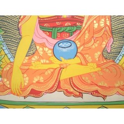 Thangka Bouddha Shakyamuni ( Sakyamuni ) Tangka 98x58cm