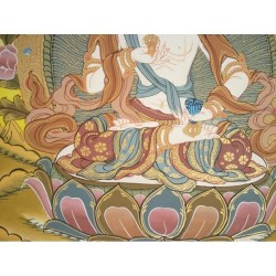 Thangka Bouddha Vajrasattva Tangka 83x51cm