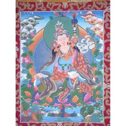 Thangka de Guru Rinpoché 81x46cm ( Padmasambhava )