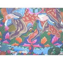 Thangka de Guru Rinpoché 81x46cm ( Padmasambhava )