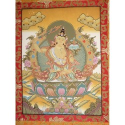 Thangka Bouddha Manjushri ( Manjushree) Tangka 80x50cm