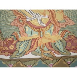 Thangka Bouddha Manjushri ( Manjushree) Tangka 80x50cm