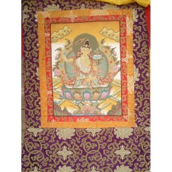 Thangka Bouddha Manjushri ( Manjushree) Tangka 80x50cm