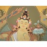 Thangka Bouddha Manjushri ( Manjushree) Tangka 80x50cm