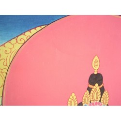 Thangka de Ganesh 107x63cm Tangka