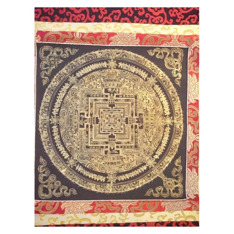 Thangka Mandala Kalachakra  Tangka 95x61cm