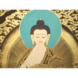 Thangka Bouddha Shakyamuni ( Sakyamuni ) Tangka 113x64cm