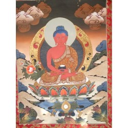 Thangka Bouddha Amitabha...