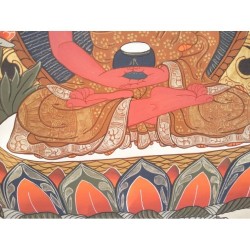 Thangka Bouddha Amitabha Tangka 109x60cm
