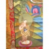 Thangka Bouddha medecine Tangka 106x63cm