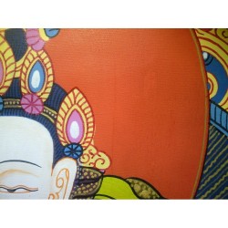 Thangka Bouddha Vajrasattva Tangka 122x68cm