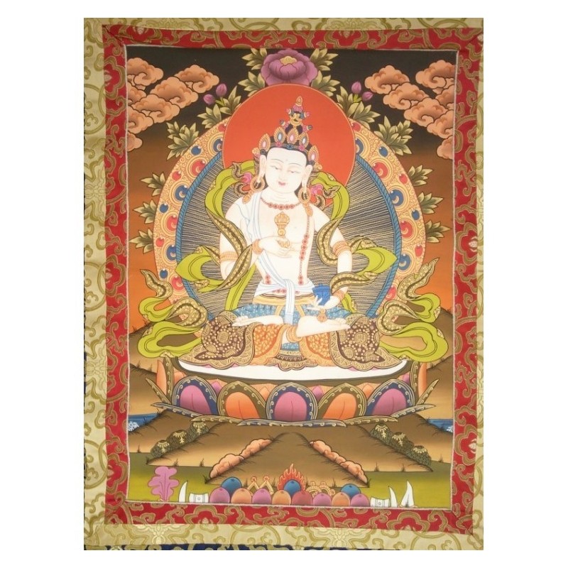 Thangka Bouddha Vajrasattva Tangka 122x68cm