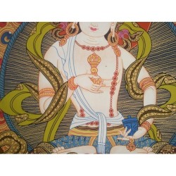 Thangka Bouddha Vajrasattva Tangka 122x68cm