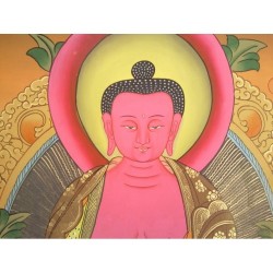 Thangka Bouddha Amitabha Tangka 106x63cm