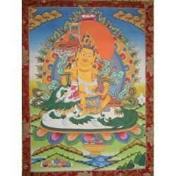 Thangka Bouddha Yellow...