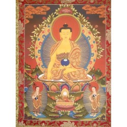 Thangka Bouddha Shakyamuni...