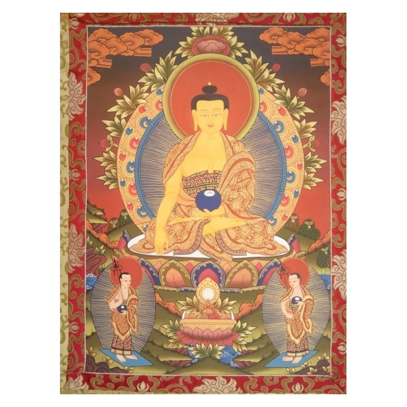 Thangka Bouddha Shakyamuni ( Sakyamuni ) Tangka 121x67cm