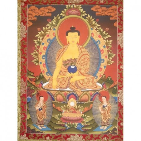 Thangka Bouddha Shakyamuni ( Sakyamuni ) Tangka 121x67cm