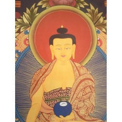 Thangka Bouddha Shakyamuni ( Sakyamuni ) Tangka 121x67cm