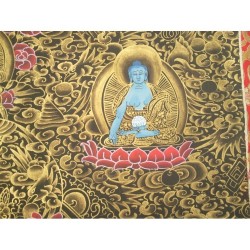 Thangka Bouddha Manjushri ( Manjushree) Tangka