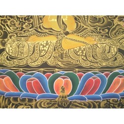 Thangka Bouddha Manjushri ( Manjushree) Tangka