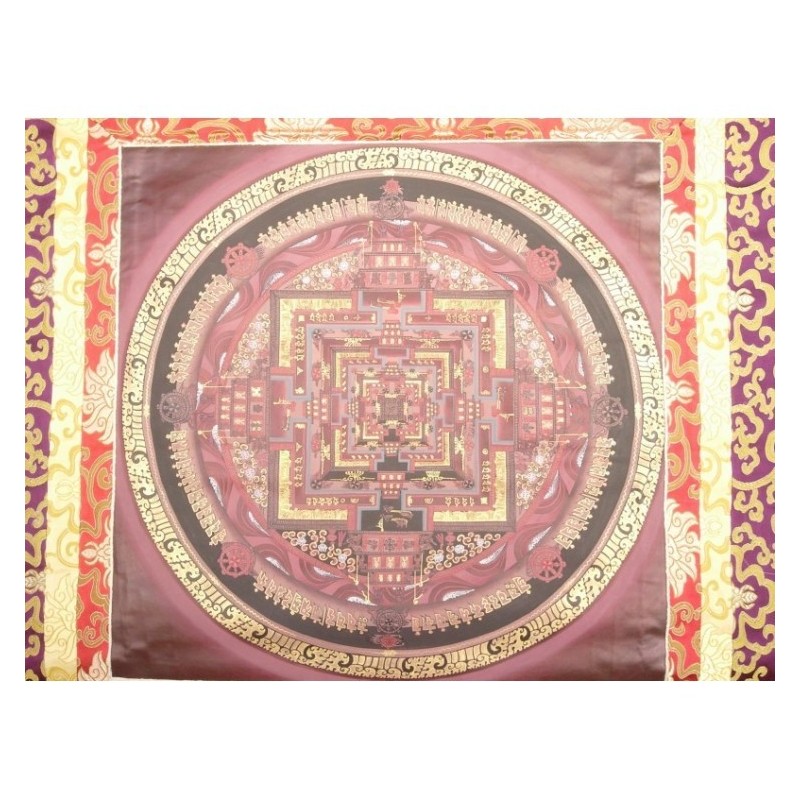 Thangka Mandala Kalachakra  Tangka 111x73cm