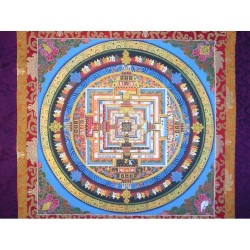 Thangka Mandala Kalachakra  Tangka