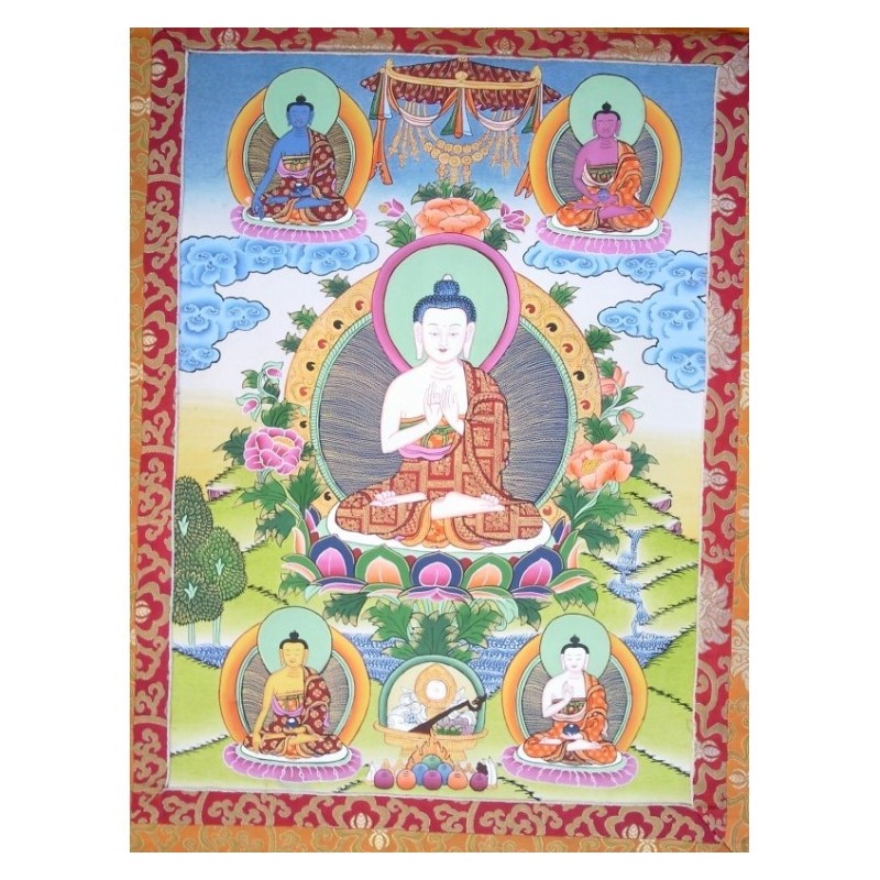 Thangka de Bouddha Vairocana 120x70cm