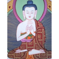 Thangka de Bouddha Vairocana 120x70cm