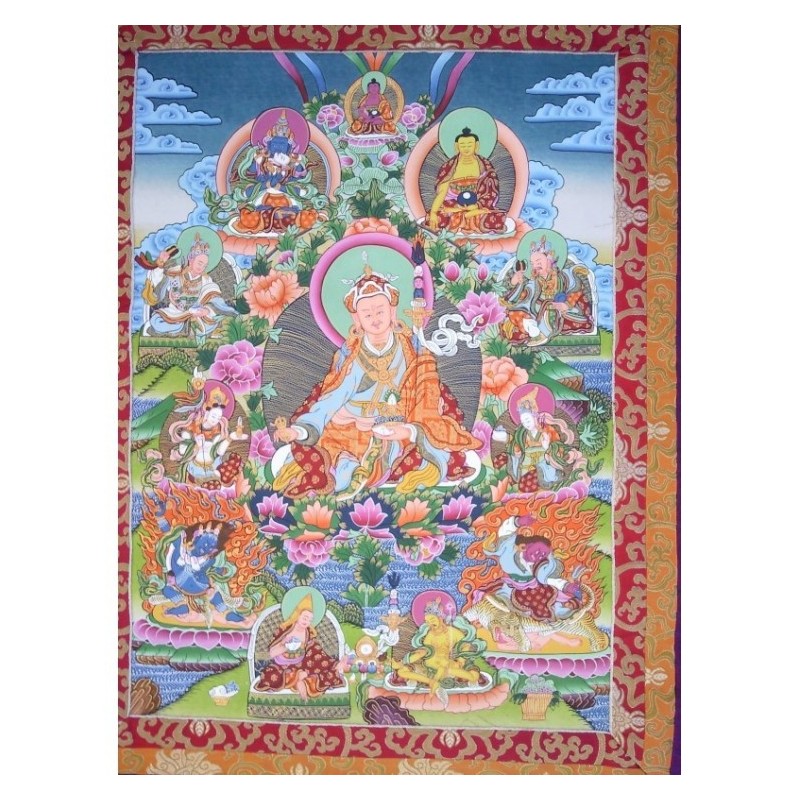 Thangka de Guru Rinpoché 123x69cm ( Padmasambhava )