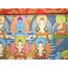 Thangka Bouddha Avalokiteshvara Tangka 137x78cm ou Chenrezig mille bras