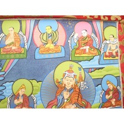 Thangka Bouddha Avalokiteshvara Tangka 137x78cm ou Chenrezig mille bras