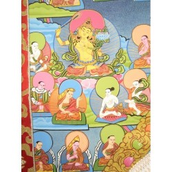 Thangka Bouddha Avalokiteshvara Tangka 137x78cm ou Chenrezig mille bras