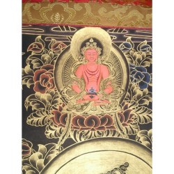 Thangka Tara Blanche 160x97cm Tangka