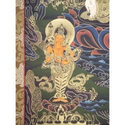 Thangka Tara Blanche 160x97cm Tangka