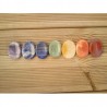 set de 7 pierres chakras  pour massage