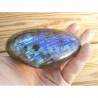 Coeur en Labradorite 388grs 91mm