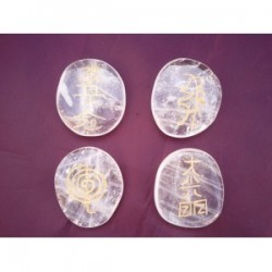 Set 4 pierres Reiki usui...