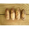 Set 4 pierres Shiva Lingam pour Reiki usui